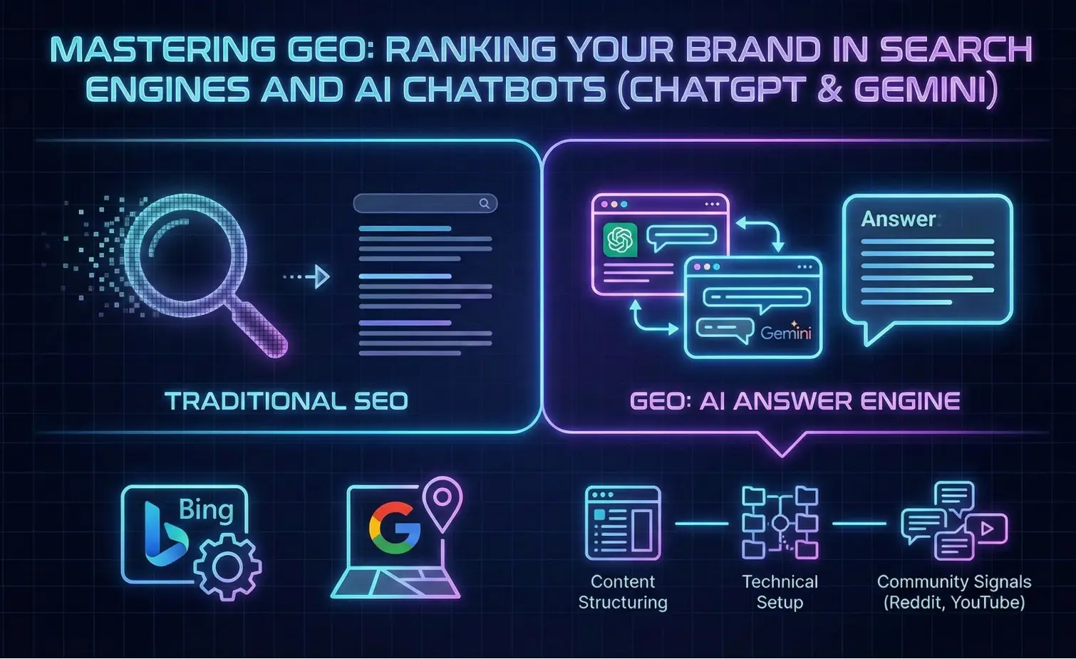 Mastering GEO: Ranking Your Brand in Search Engines and AI Chatbots